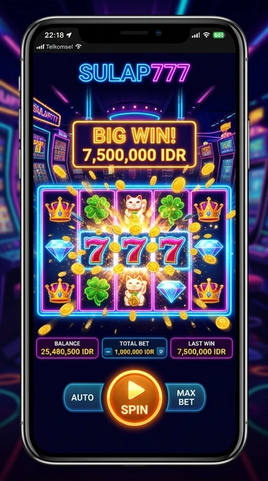 sulap777 — cuplikan layar ringkas